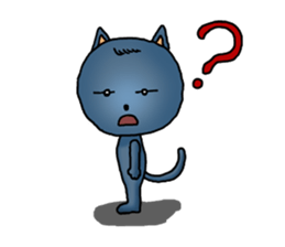 a cat expressing emotion well sticker #2299200