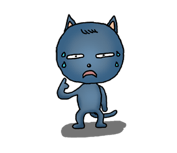 a cat expressing emotion well sticker #2299201