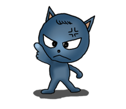 a cat expressing emotion well sticker #2299208