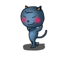 a cat expressing emotion well sticker #2299210