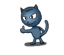 a cat expressing emotion well sticker #2299212