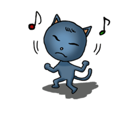 a cat expressing emotion well sticker #2299213