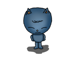 a cat expressing emotion well sticker #2299215