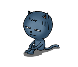 a cat expressing emotion well sticker #2299217