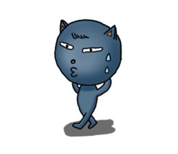 a cat expressing emotion well sticker #2299218