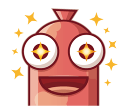 Mini Pink Sausage sticker #2299306