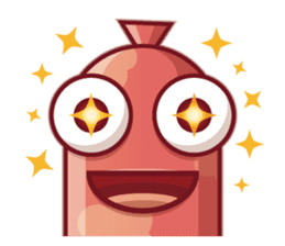 Mini Pink Sausage sticker #2299306