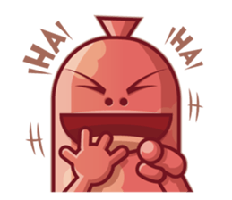 Mini Pink Sausage sticker #2299312