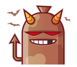 Mini Pink Sausage sticker #2299319