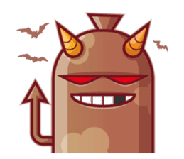 Mini Pink Sausage sticker #2299319