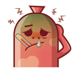 Mini Pink Sausage sticker #2299322