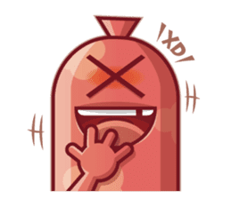 Mini Pink Sausage sticker #2299327