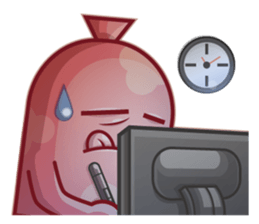 Mini Pink Sausage sticker #2299330