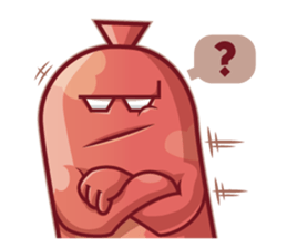 Mini Pink Sausage sticker #2299331