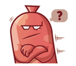 Mini Pink Sausage sticker #2299331