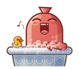 Mini Pink Sausage sticker #2299332