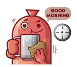 Mini Pink Sausage sticker #2299333