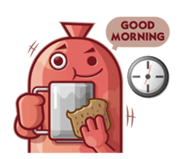 Mini Pink Sausage sticker #2299333