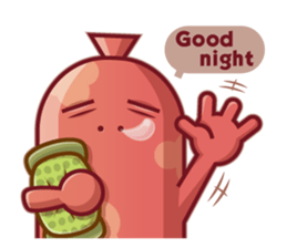 Mini Pink Sausage sticker #2299338