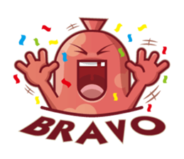 Mini Pink Sausage sticker #2299339