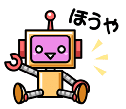 Robot and Alien in Kanazawa sticker #2299507