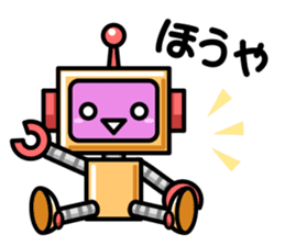 Robot and Alien in Kanazawa sticker #2299507