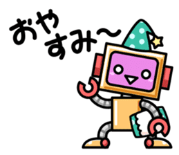 Robot and Alien in Kanazawa sticker #2299531