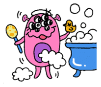 Hey! Moji Moji-kun! sticker #2300032