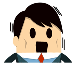 Mr.PP Happy Business man sticker #2301304