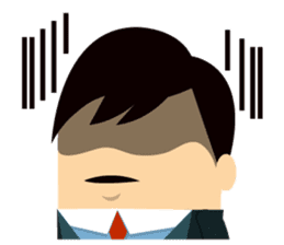 Mr.PP Happy Business man sticker #2301305