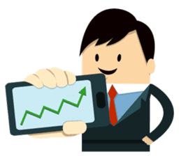 Mr.PP Happy Business man sticker #2301310