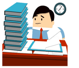 Mr.PP Happy Business man sticker #2301313