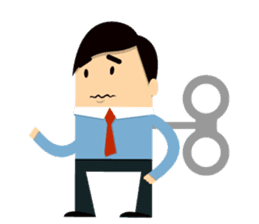 Mr.PP Happy Business man sticker #2301320