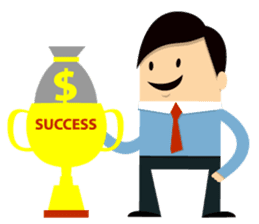 Mr.PP Happy Business man sticker #2301321