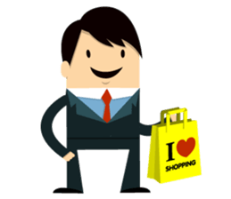 Mr.PP Happy Business man sticker #2301322