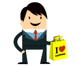 Mr.PP Happy Business man sticker #2301322