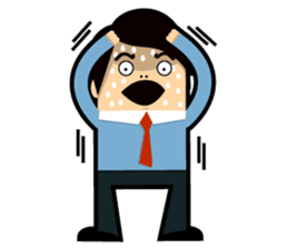 Mr.PP Happy Business man sticker #2301326