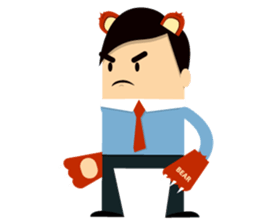 Mr.PP Happy Business man sticker #2301328