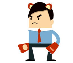 Mr.PP Happy Business man sticker #2301328