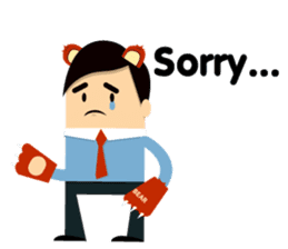 Mr.PP Happy Business man sticker #2301329