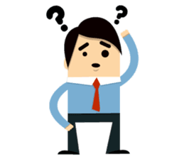 Mr.PP Happy Business man sticker #2301335