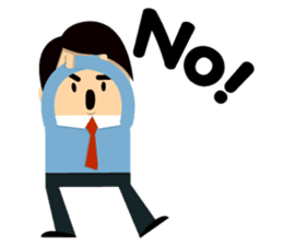 Mr.PP Happy Business man sticker #2301340