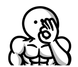 Simple gesture sticker #2301670