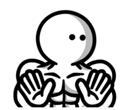 Simple gesture sticker #2301679