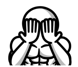 Simple gesture sticker #2301685