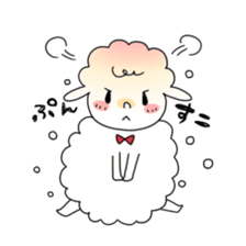 Spoiled child sheep sticker #2301992