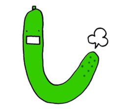 Mr.Cucumber sticker #2302051
