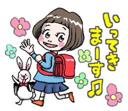 Rinko and Pinta of rabbit sticker #2302144