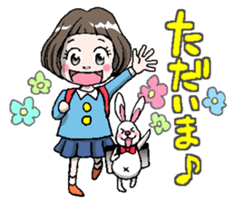 Rinko and Pinta of rabbit sticker #2302145