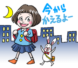 Rinko and Pinta of rabbit sticker #2302147